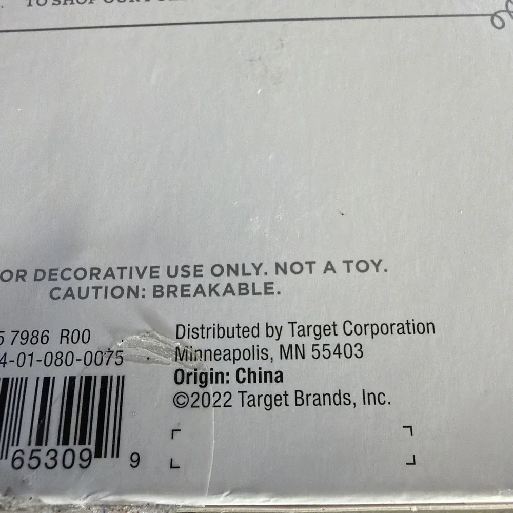 Target Wondershop Handcrafted Miniature Christmas Ornament Set 16 Pinks White